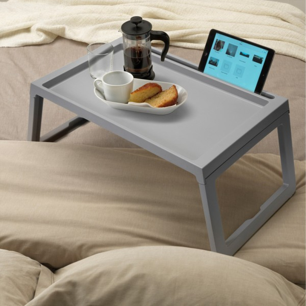 Hopdiye Klıpsk Yatak Tepsisi, Gri, 56X36X26 cm Servis Tepsisi Fiyatı