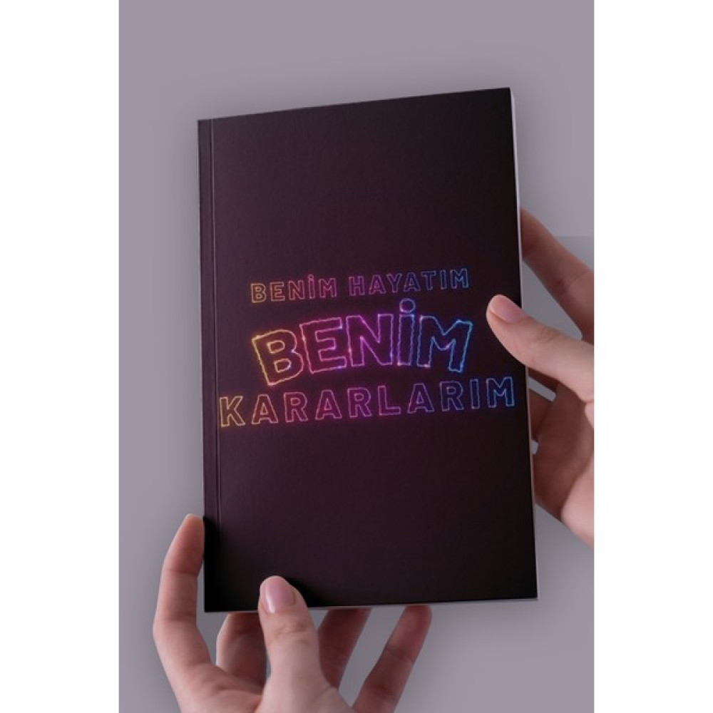 Hopena Benim Hayatım Benim Kararlarım Çizgisiz A5 Defter (50 Sayfa) Not Defteri & Bloknot Fiyatı