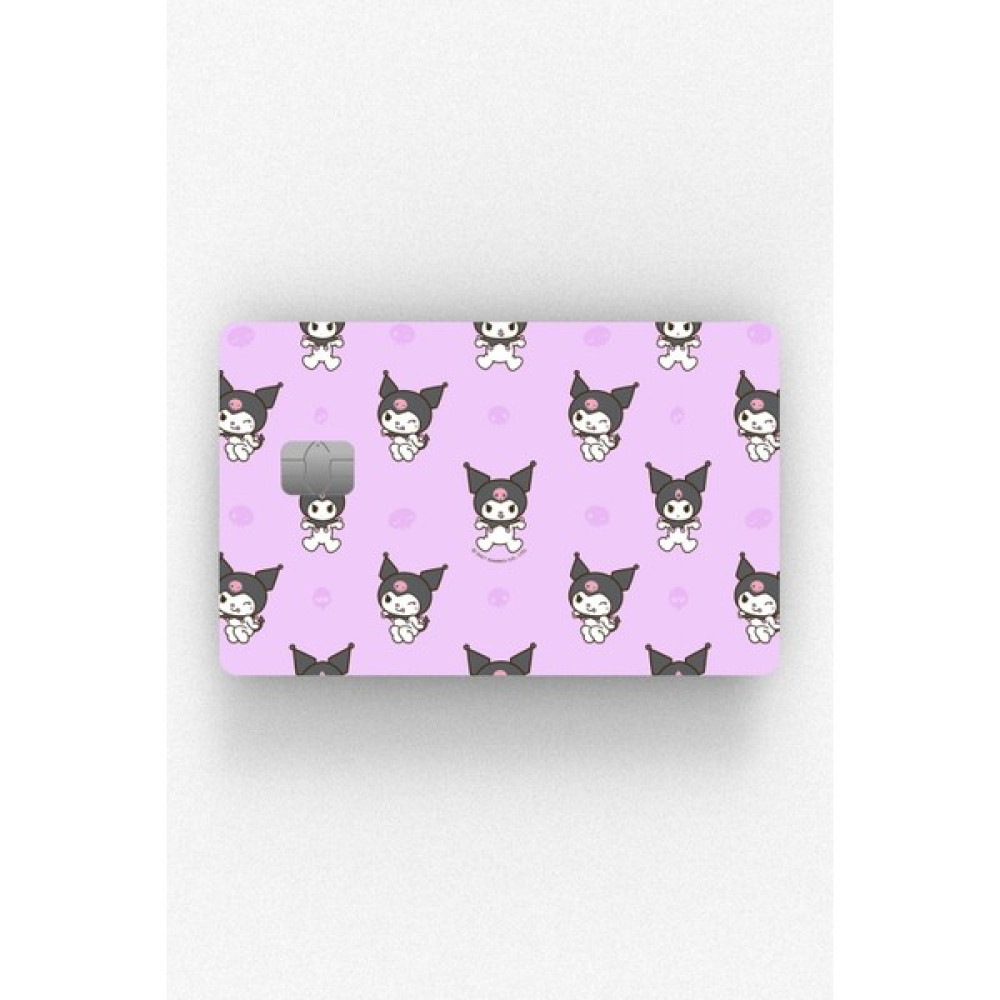 Hopena Kuromi Mor Kolaj - Kart Kaplama Stickerı Sticker Fiyatı