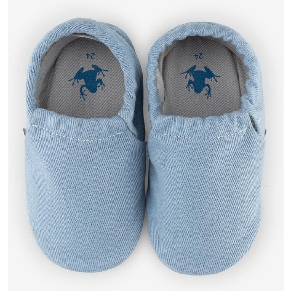 Hopfrög Recycled Canvas Hyper Eco Açık Mavi Barefoot Patik Bebek Ayakkabısı Fiyatı
