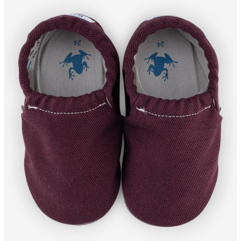 Hopfrög Recycled Canvas Hyper Eco Bordo Barefoot Patik Bebek Ayakkabısı Fiyatı