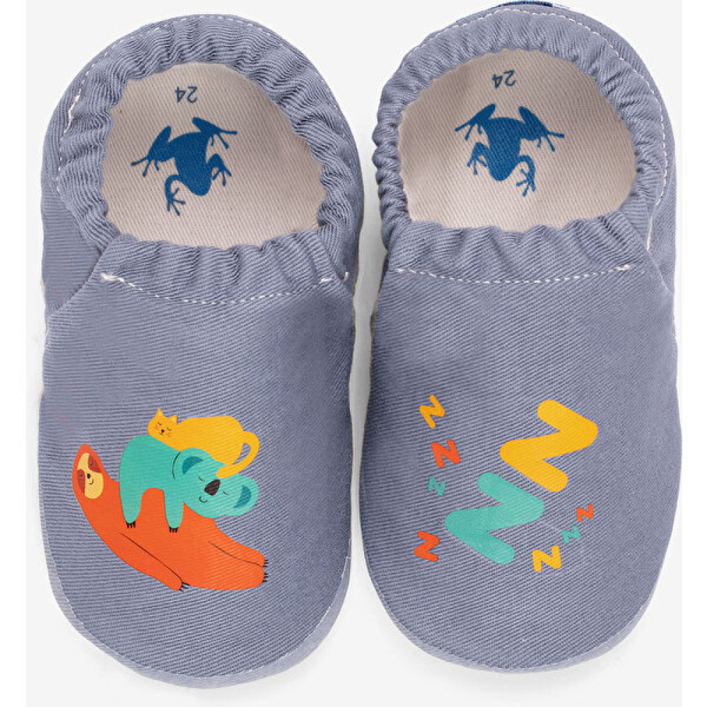 Hopfrög Slumber Hyper Toz Mavi Barefoot Akıllı Patik Bebek Ayakkabısı Fiyatı