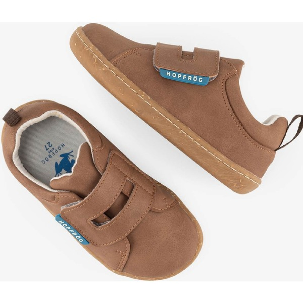 Hopfrög Smart Walker Casual Kahverengi Meşe Barefoot Çocuk Ayakkabı Erkek Çocuk Günlük Ayakkabısı Fiyatı