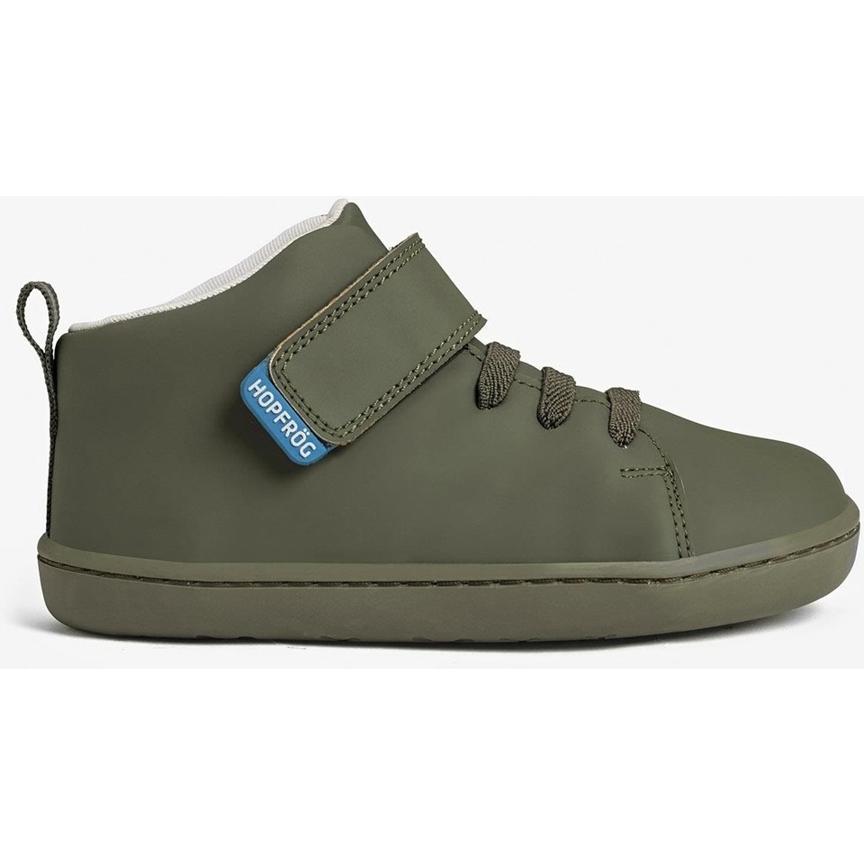 Hopfrög Smart Walker High Top Süper Mat Haki Barefoot Çocuk Bot Erkek Çocuk Bot Fiyatı