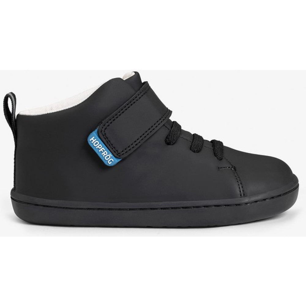 Hopfrög Smart Walker High Top Süper Mat Siyah Barefoot Çocuk Bot Erkek Çocuk Bot Fiyatı