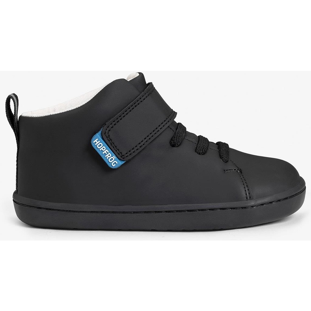 Hopfrög Smart Walker High Top Süper Mat Siyah Barefoot Çocuk Bot Erkek Çocuk Bot Fiyatı
