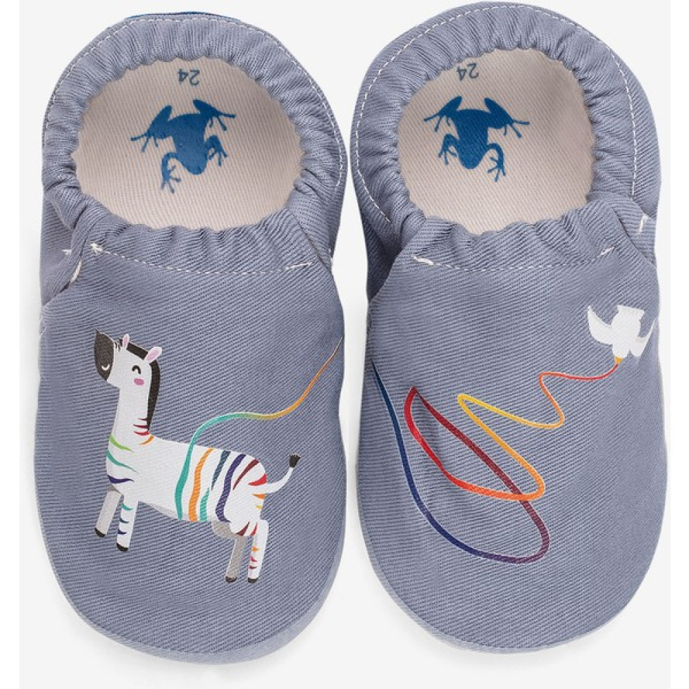 Hopfrög Tiffany Hyper Toz Mavi Barefoot Akıllı Patik Bebek Ayakkabısı Fiyatı