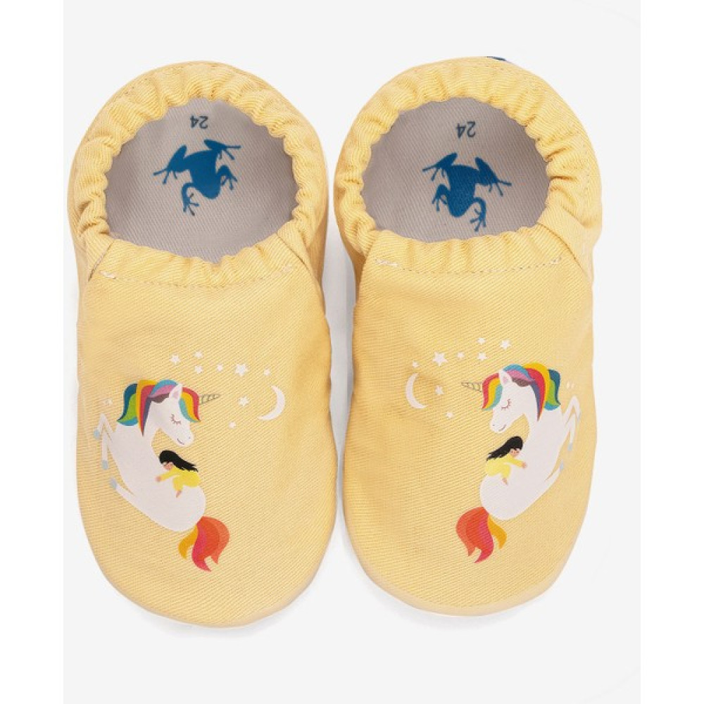 Hopfrög Unicorn Hyper Pastel Sarı Barefoot Akıllı Patik Bebek Ayakkabısı Fiyatı