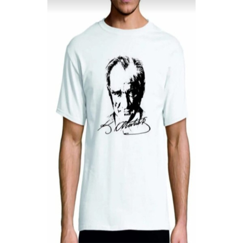 hoppala butik Atatürk Baskılı Unısex T-Shirt Bayan T-shirt Fiyatı