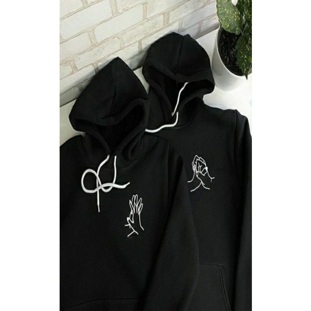 Hoppala Butik Sevgili Çift Kombin Kapşonlu Sweatshirt Bayan Sweatshirt Fiyatı