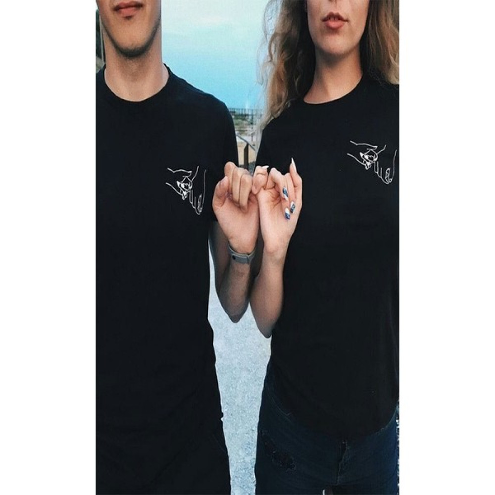 Hoppala Butik Sevgili Çift Kombin T-Shirt Erkek T-shirt Fiyatı