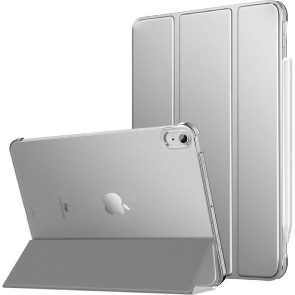Hopy Kent Apple iPad Air 5.nesil 10.9" 2022 Kılıf Kapaklı Ince Tasarım Uyku Modlu Smart - Gri Tablet Kılıfı Fiyatı