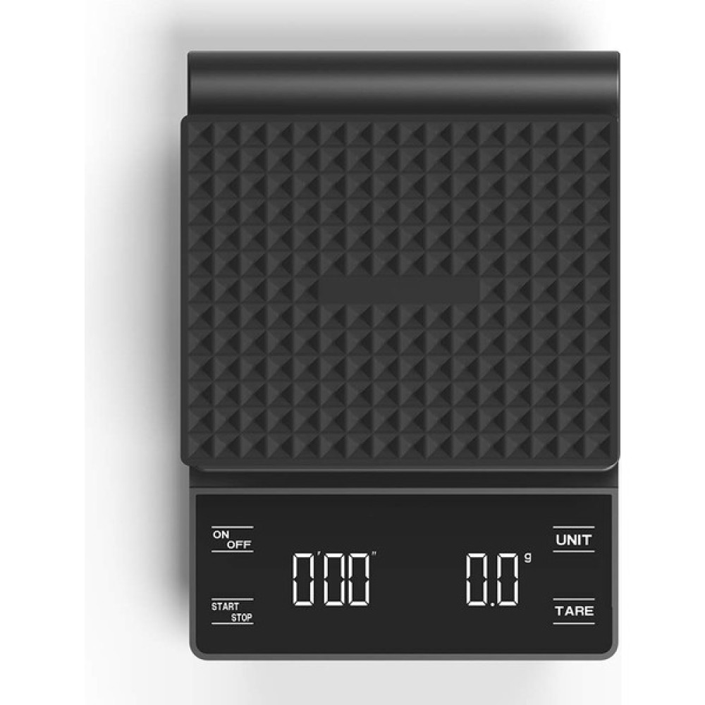 Horecamark Drip Scale EK62 Dijital Hassas Kahve Terazisi - Siyah Mutfak Tartıları / Terazileri Fiyatı