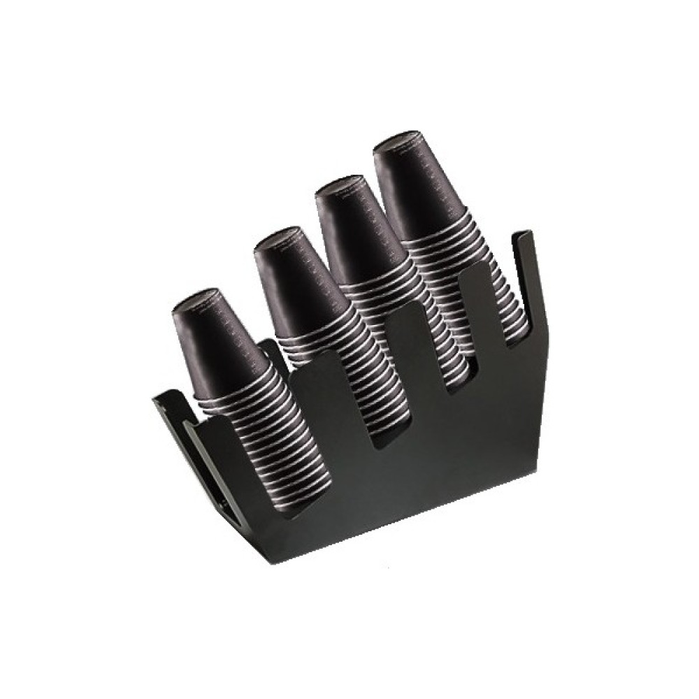 Horecamark Metal Siyah Karton Bardak Standı Eğimli Model 4 Bölümlü - 1 Adet Oto Boyaları Fiyatı