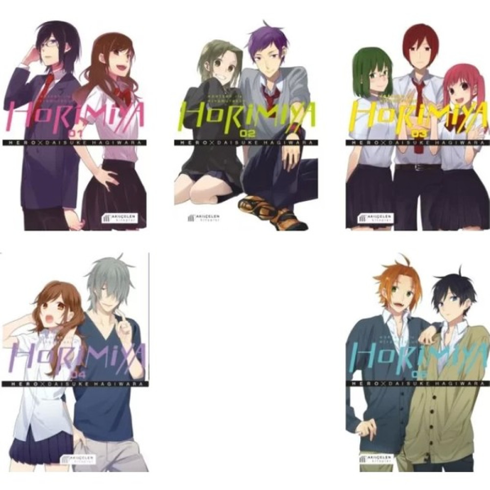 Horimiya 1-2-3-4-5 Horisan ile Miyamurakun Manga Serisi Çizgi Roman Fiyatı