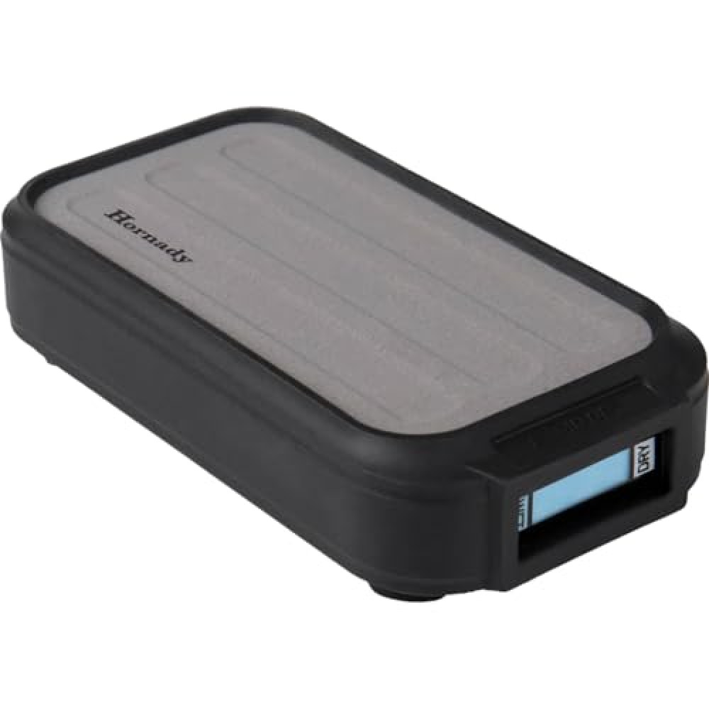Hornady Rapid Dry Dehumidifier Stone - Rechargeable Dehumidifier for Gun Safe and Cases, Protect Your Firearms and Valuables from Moisture - Unlimited Use, with Moisture Level Indicator - Item 95898