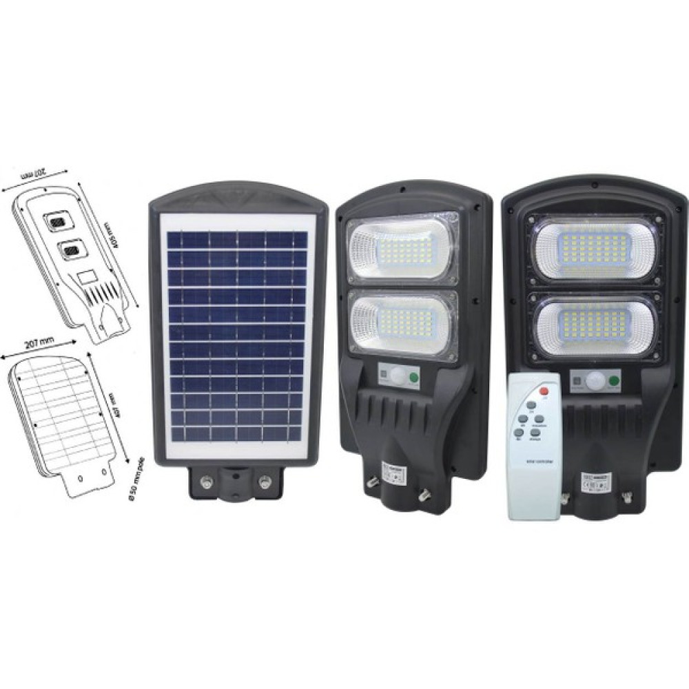 Horoz Electric Horoz 074-009-0100 Grand-100 6400k Beyaz Işık Led Solar Sokak Lambası (Sensörlü+Kumandalı) Elektrik ve Aydınlatma Fiyatı