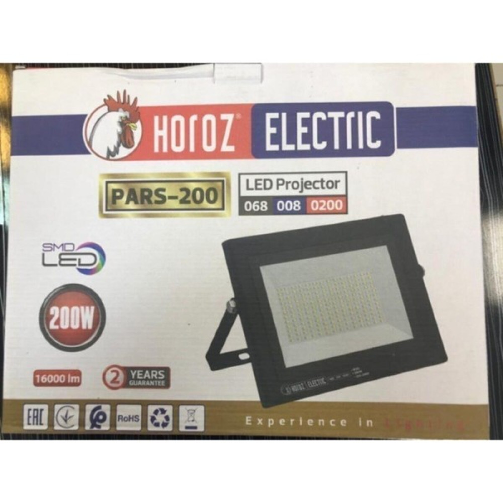 Horoz Elektrik LED Projektör Horoz Yeni Pars 200 Beyaz 200W PARS200 Elektrik ve Aydınlatma Fiyatı