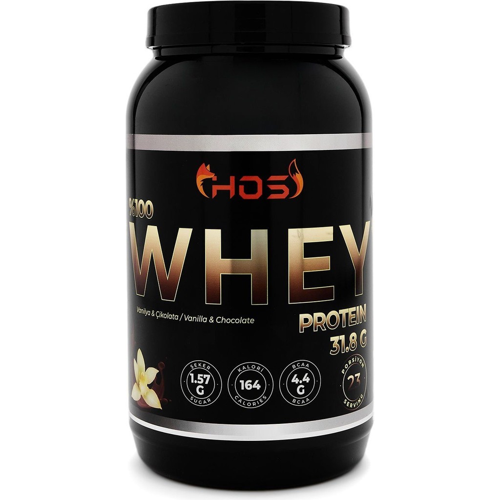 Hos Whey Protein | Vanilya & Çikolata Aromalı - 748GR Protein Tozları Fiyatı