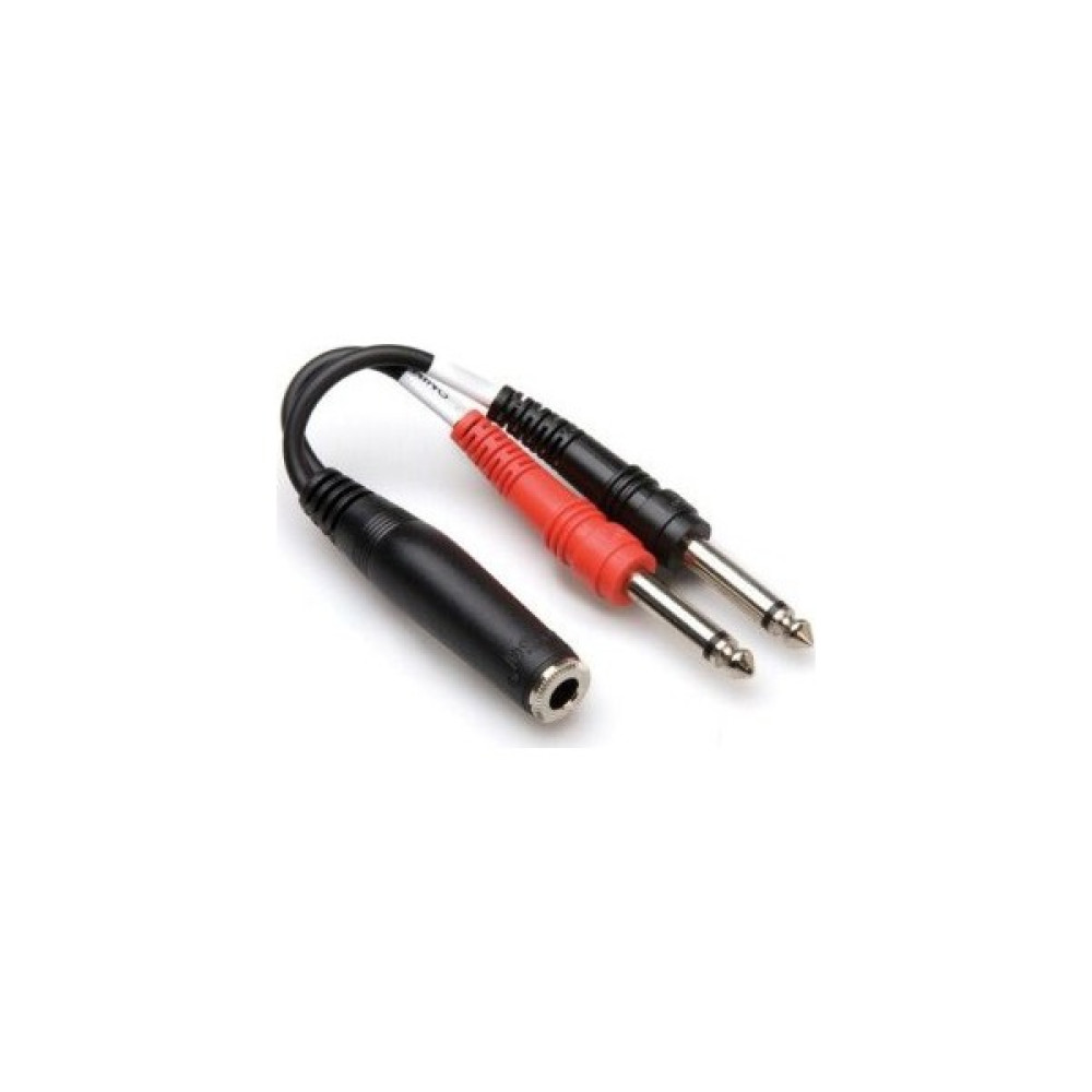 Hosa 1/4'' Trs (F) <-> Dual 1/4'' Ts (M) Stereo Breakout Kablo Stüdyo ve Sahne Ekipmanları Fiyatı