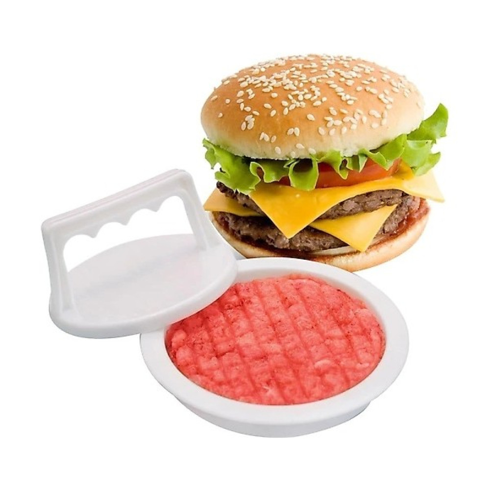 Hosell Hamburger Yapma Aparatı- Hamburger Pres ve Köfte Kalıbı - 1 Adet Saklama Kapları Fiyatı