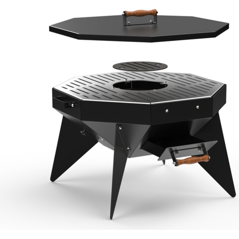 Hot Bbaq Hot Hole Mangal ve Ateş Çukuru - Siyah Bahçe Mangalı & Barbekü Fiyatı