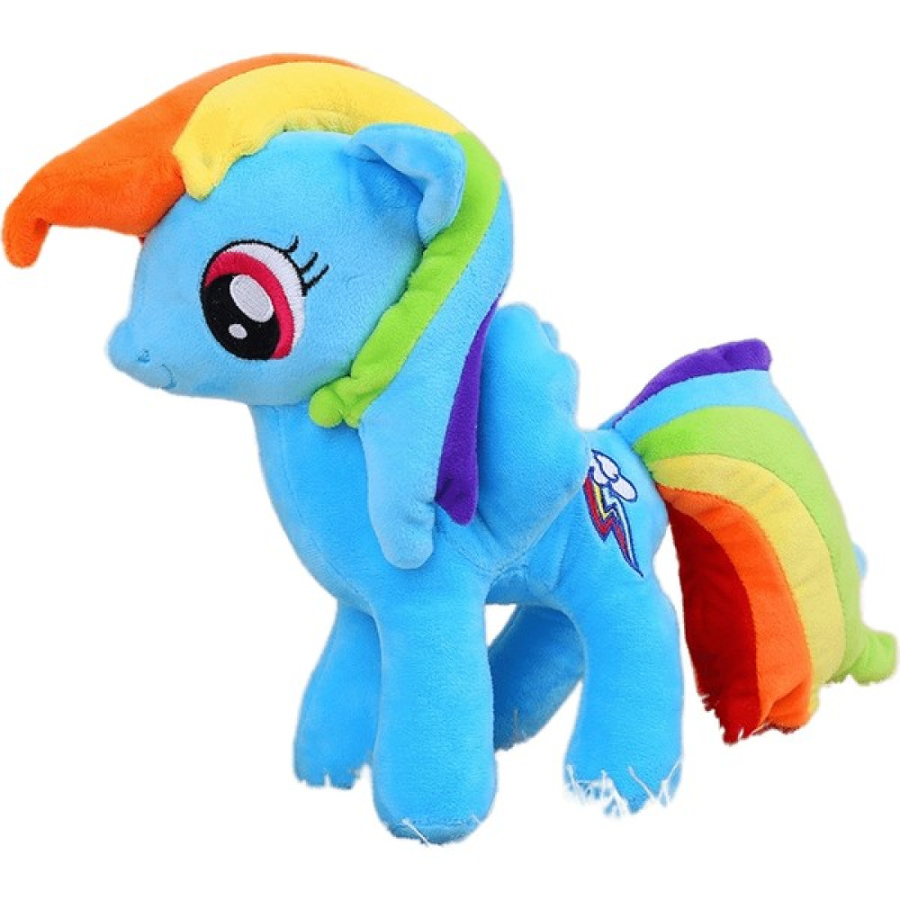 Hot Shopping Tek Boynuzlu At Peluş Oyuncak Pony (Yurt Dışından) - Mavi Göl - 30*10*20cm Oto Boyaları Fiyatı