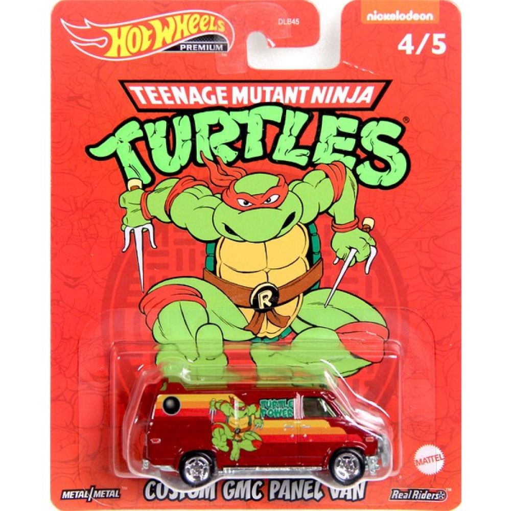Hot Wheels Ninja Turtles Premium Arabalar Custom Gmc Panel Van Oyun & Hobi Fiyatı