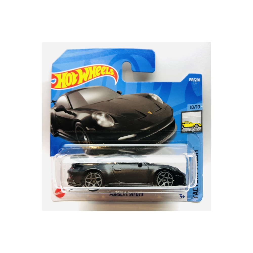 HOT WHEELS Yeni - New Porsche 911 Gt3 Black Mini Araba 1:64 Ölçek Hotwheels Marka 10/10 Oyuncak Arabalar Fiyatı