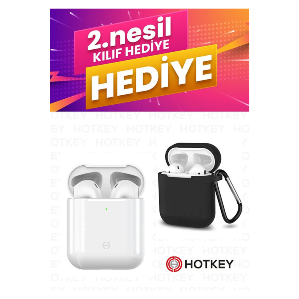 hotkey Beyaz 2.nesil Ios-android Uyumlu Bluetooth Kulaklık Kulak İçi Kulaklık Fiyatı