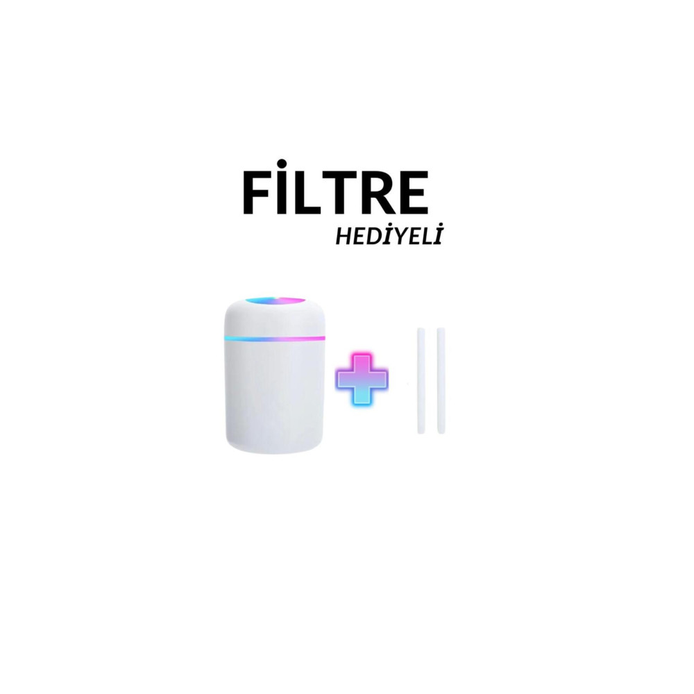 hotkey H2O Humidifier 300 Ml Hava Nemlendirici Buhar Makinesi Ve Aroma Difüzörü Hava Temizleme - Nemlendirme Cihazları Fiyatı
