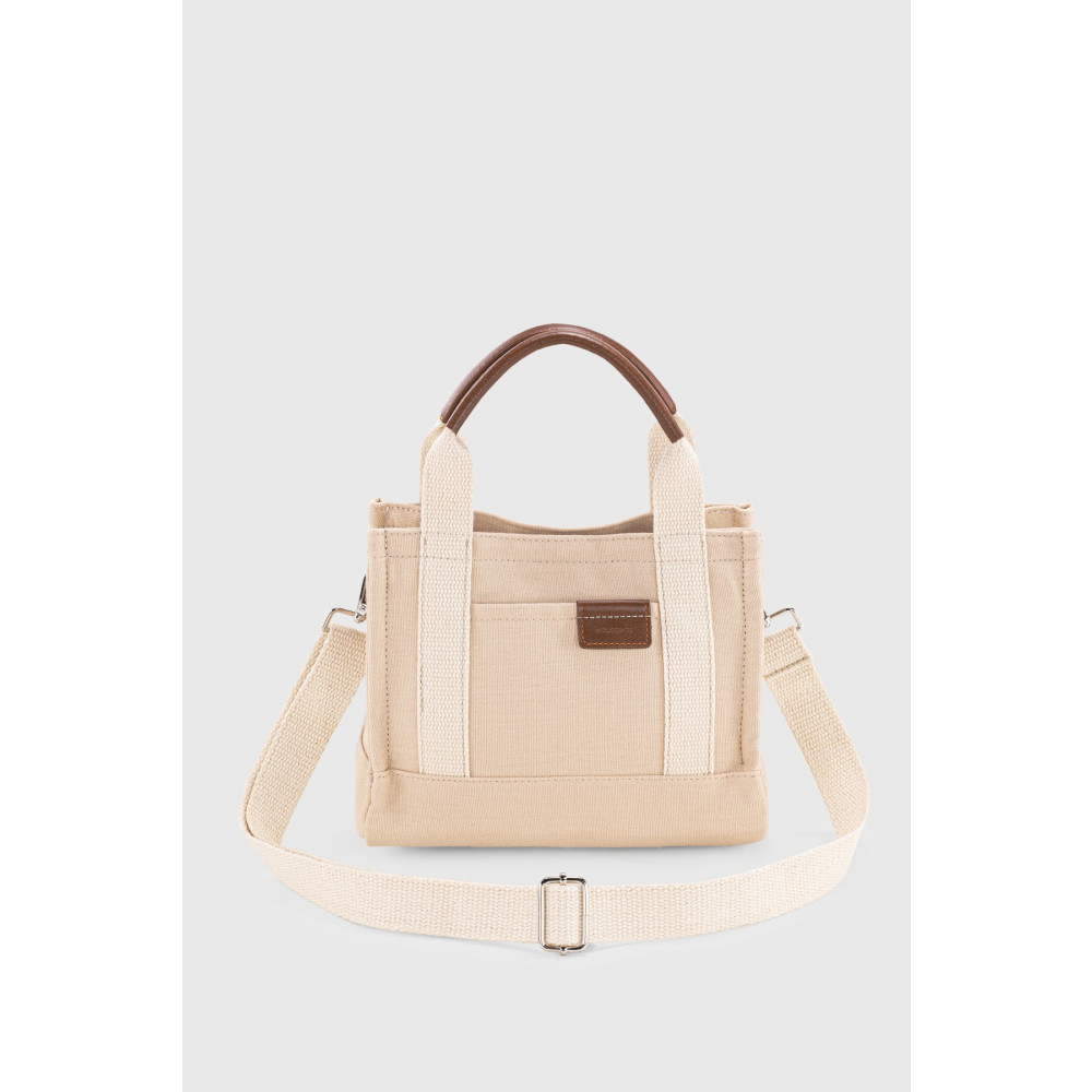Housebags Kadın Krem Kanvas Tote Bag Tek Beden Beden Unisex Çanta & Cüzdan ve Seyahat Çantaları Fiyatı