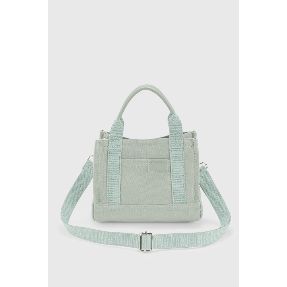Housebags Kadın Su Yeşili Kanvas Tote Bag Tek Beden Beden Unisex Çanta & Cüzdan ve Seyahat Çantaları Fiyatı