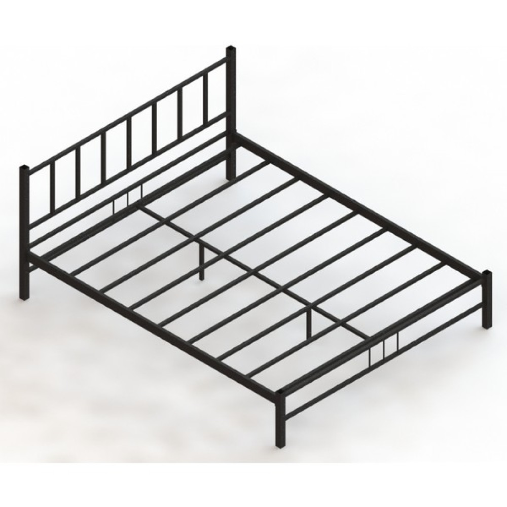 Houselab Çift Kişilik Metal Karyola - 200 x 160 cm - Siyah Karyola Fiyatı
