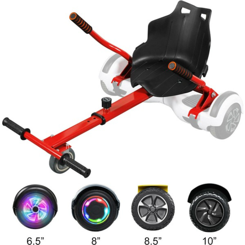 Hover Kart Hoverkart Go Kart 6.5 "8.5" 10 "scooter Hoverboard Için Ayarlanabilir Hover Gokart Kırmızı Paten Kaykay Scooter Fiyatı