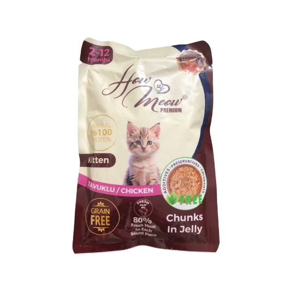 How Meow Kitten Kedi Islak Mama 85 gr Evcil Hayvan Ürünleri Fiyatı