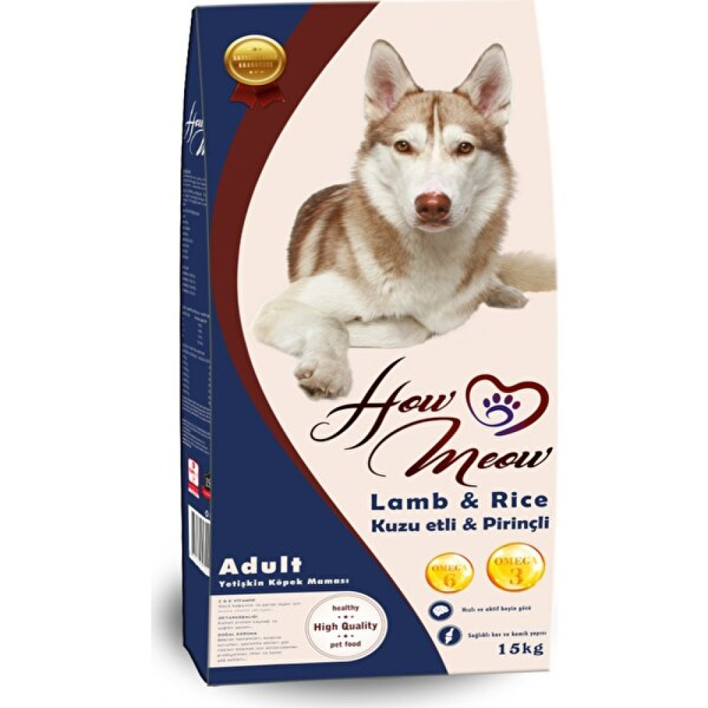 How Meow Premium Yetişkin Köpek Kuzu Eti 15 kg Evcil Hayvan Ürünleri Fiyatı