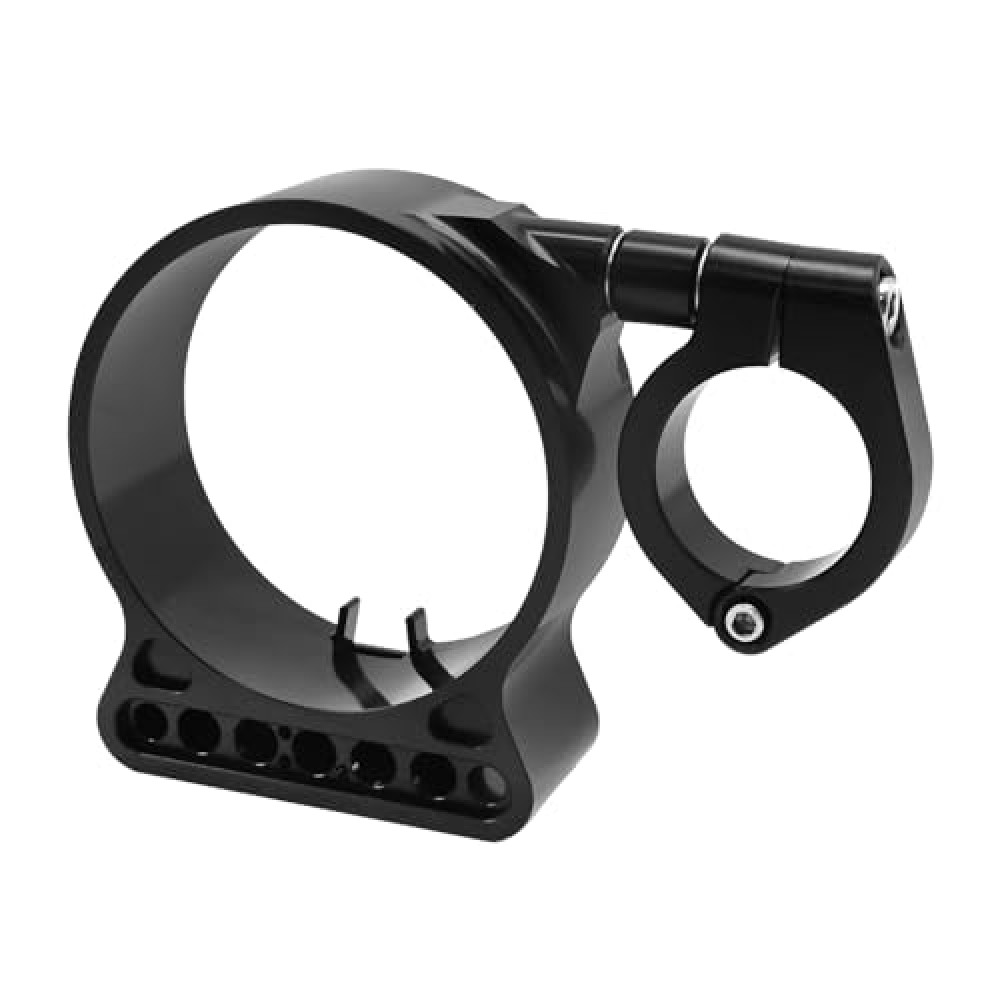 Hoypeyfiy Speedometer Relocation Bracket 39MM for Motorcycle Replacement for Harley Davidson Sportster XL 883 1200 1995-2014 (Black)