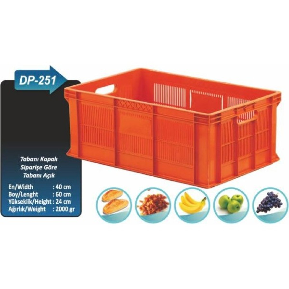 HP-251 Plastik Kasa Çok Amaçlı Plastik Kasa 40X60X24CM Alet Çantası & Dolabı Fiyatı