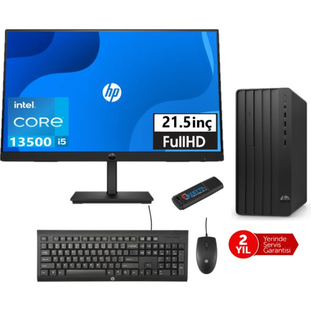 Hp 290 Pro G9 Intel Core I5 13500 8gb 512GB SSD Intel® UHD Graphics WINDOWS11HOME Masaüstübilgisayar Hp 21.5 Fhd Mon HP8T2W9ESWM14+WEBLEGELSINUSBBELLEK Oto Boyaları Fiyatı