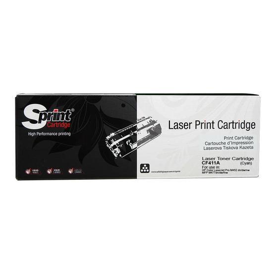 HP 410A-CF411A Mavi Muadil Toner
