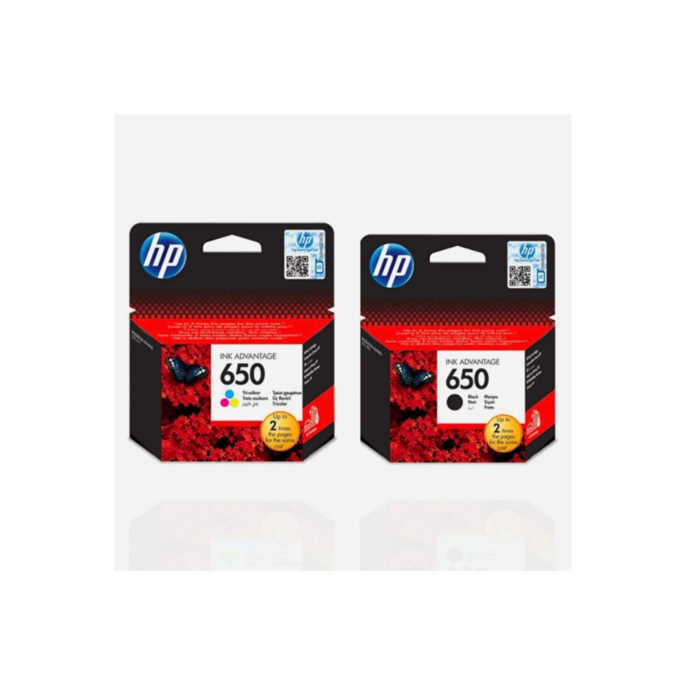 HP 650 Siyah Ve Renkli Kartuş Seti (Cz101ae+cz102ae) Kartuşlar Fiyatı