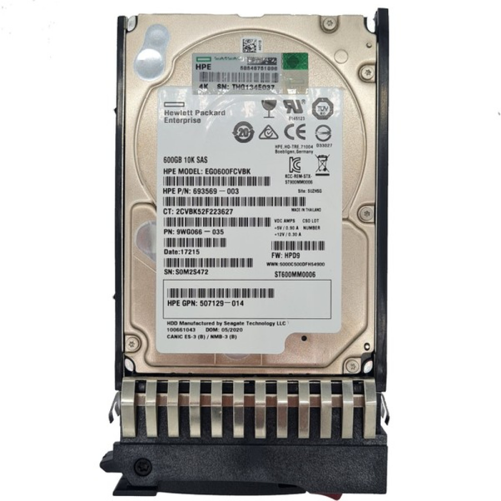 Hp 693569-003 600GB 10K Sas Disk Sabit Diskler Fiyatı