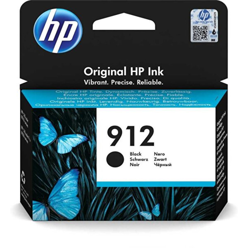 HP 912-3Yl80Ae Orijinal Siyah Mürekkep Kartuşu Kartuşlar Fiyatı
