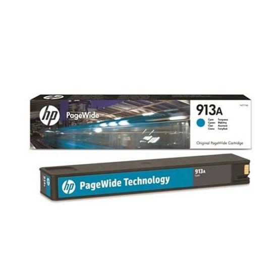 HP 913A F6T77AE Mavi Kartuş