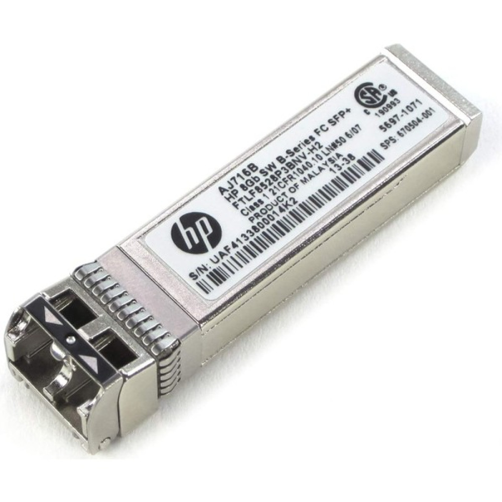 Hp Aj716B 8G Fiber Optik Alıcı Verici Modül Sw Oto Boyaları Fiyatı