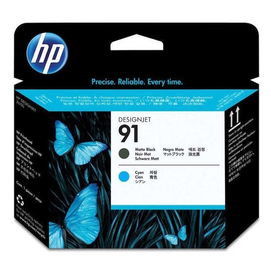 HP C9460A 91 Mat Siyah ve Mavi Baskı Kafası
