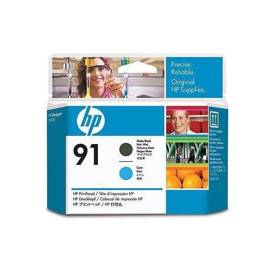 HP C9460A 91 Mat Siyah ve Mavi Baskı Kafası