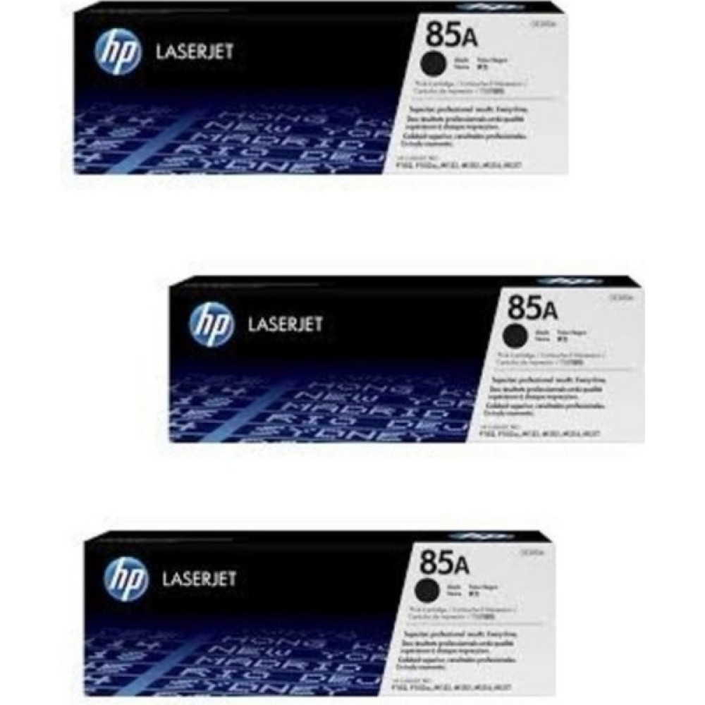 Hp CE285A (85A) Laserjet Pro P1102 3'lü Paket Orjinal Yazıcı Toneri 1,600 Sayfa * 3 Adet NI34 Tonerler Fiyatı