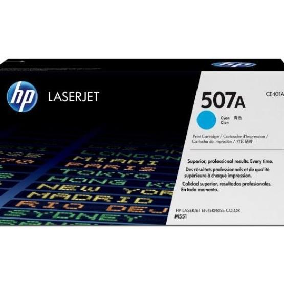 HP CE401A 507A Mavi Toner